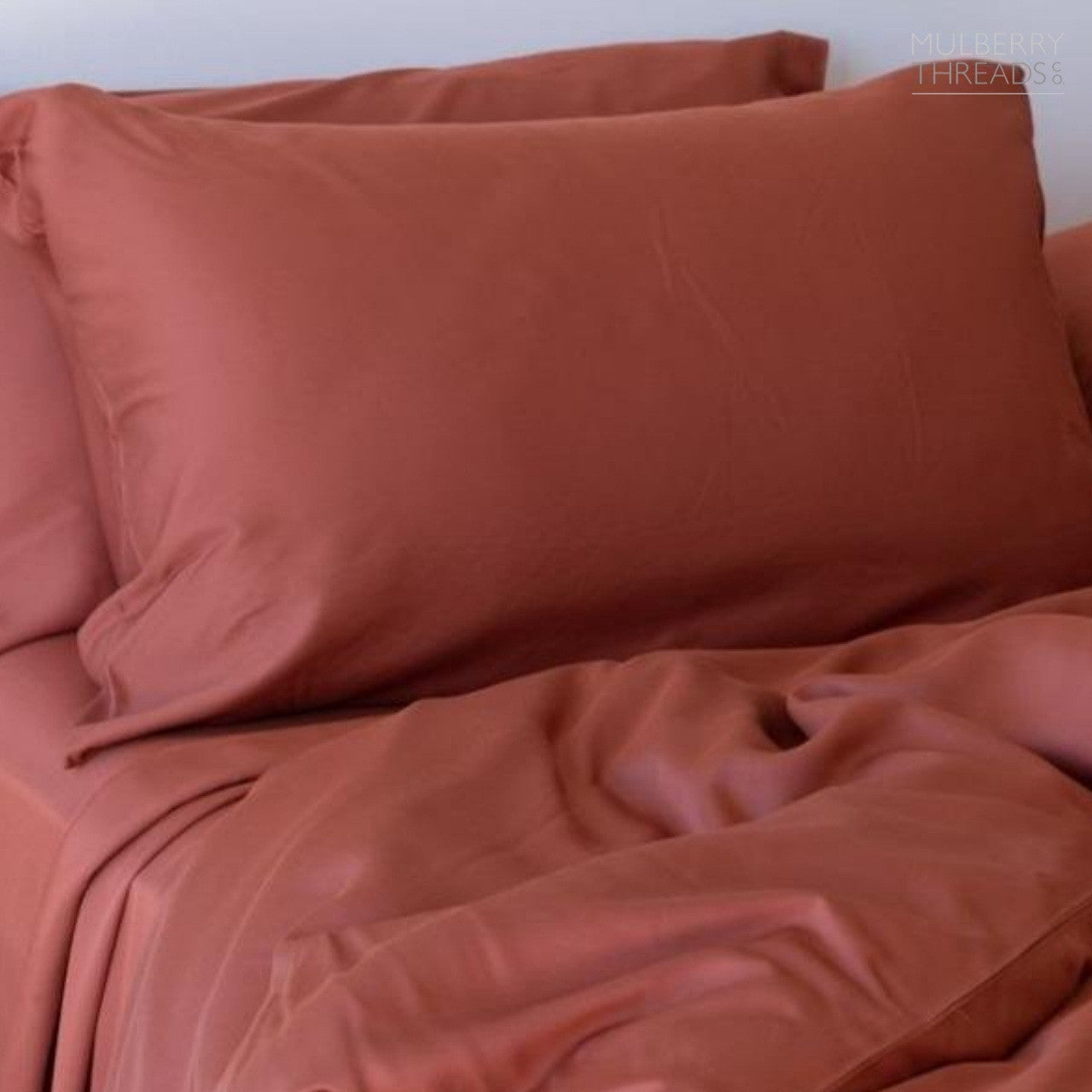 Bamboo Pillowcase - Clay