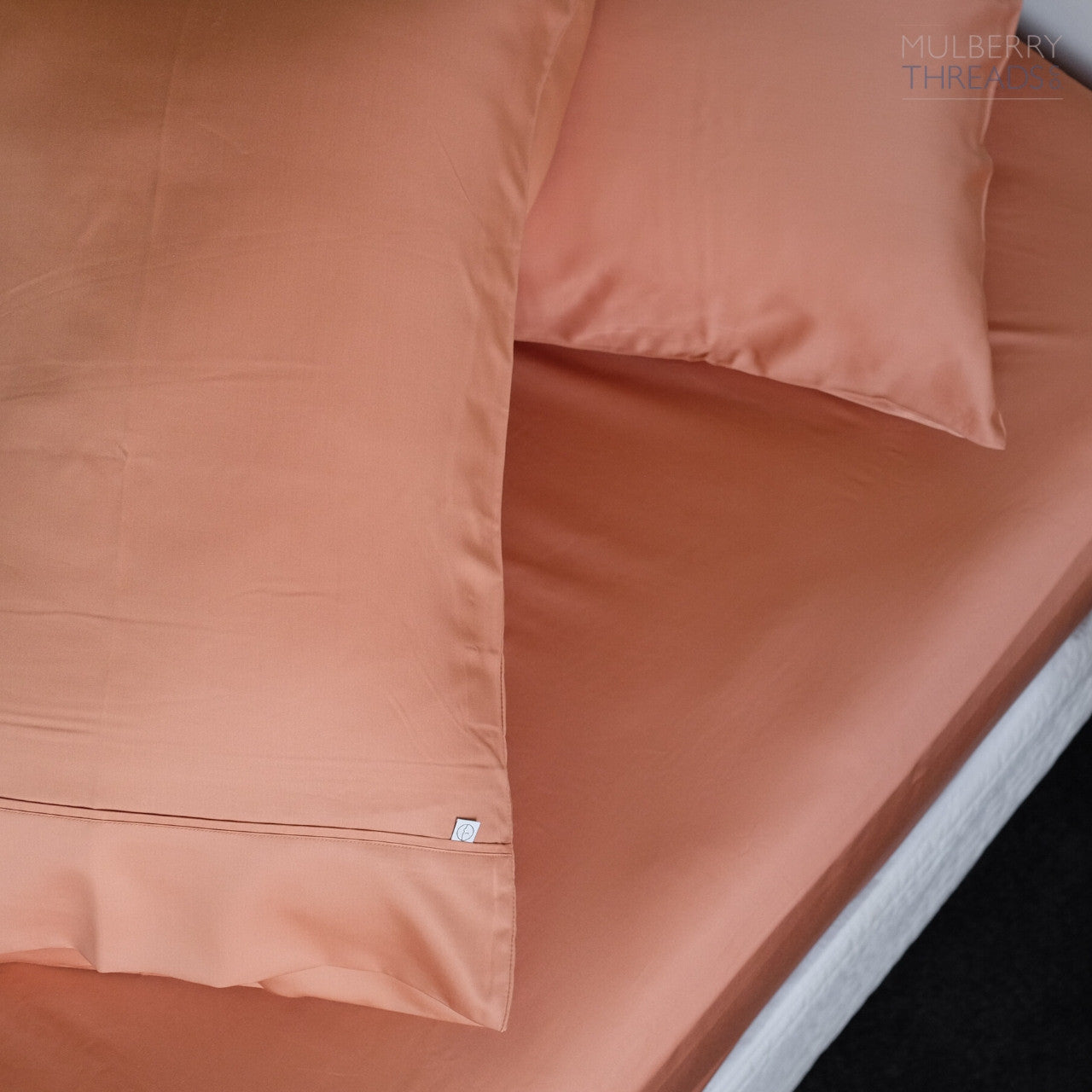 Bamboo Pillowcase - Rust