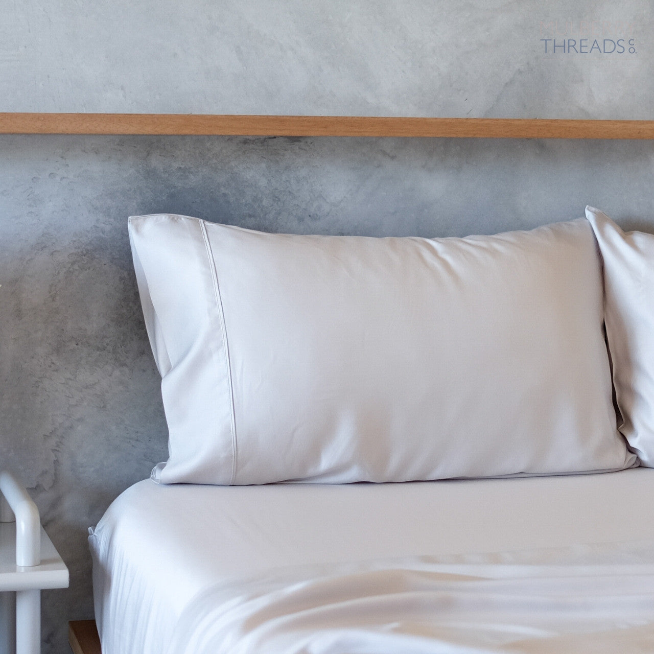 Bamboo Pillowcase - Silver