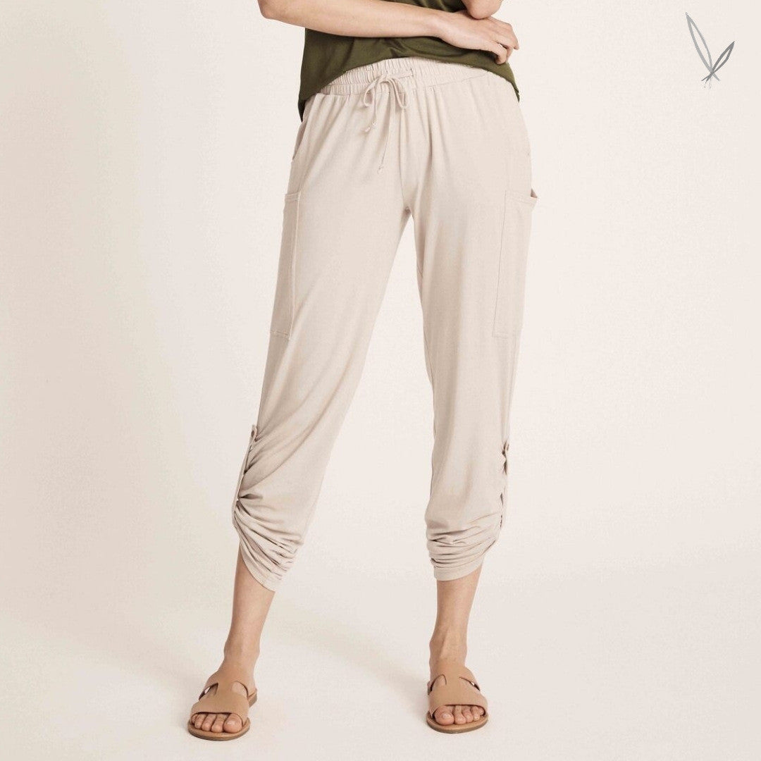 Bamboo Pocket Pants - Bone
