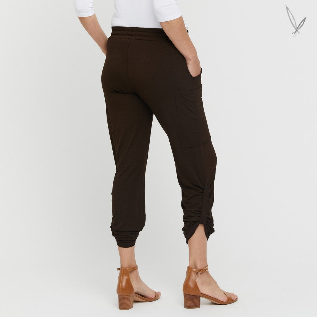 Bamboo Pocket Pants - Black