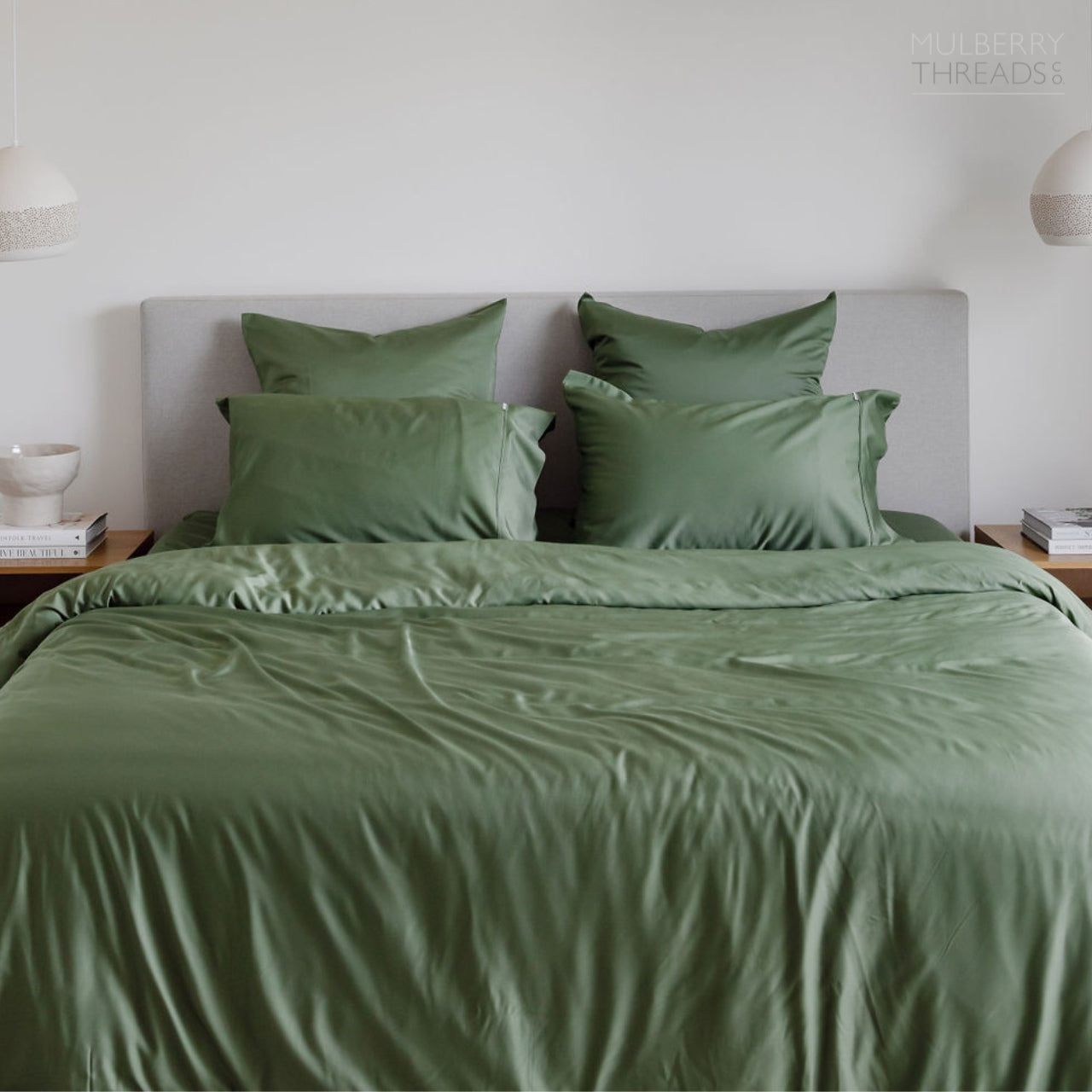 MTCo. Bamboo Quilt Cover - Pine | LIMITED