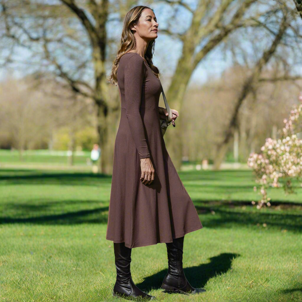 Olivia Ribbed Dress