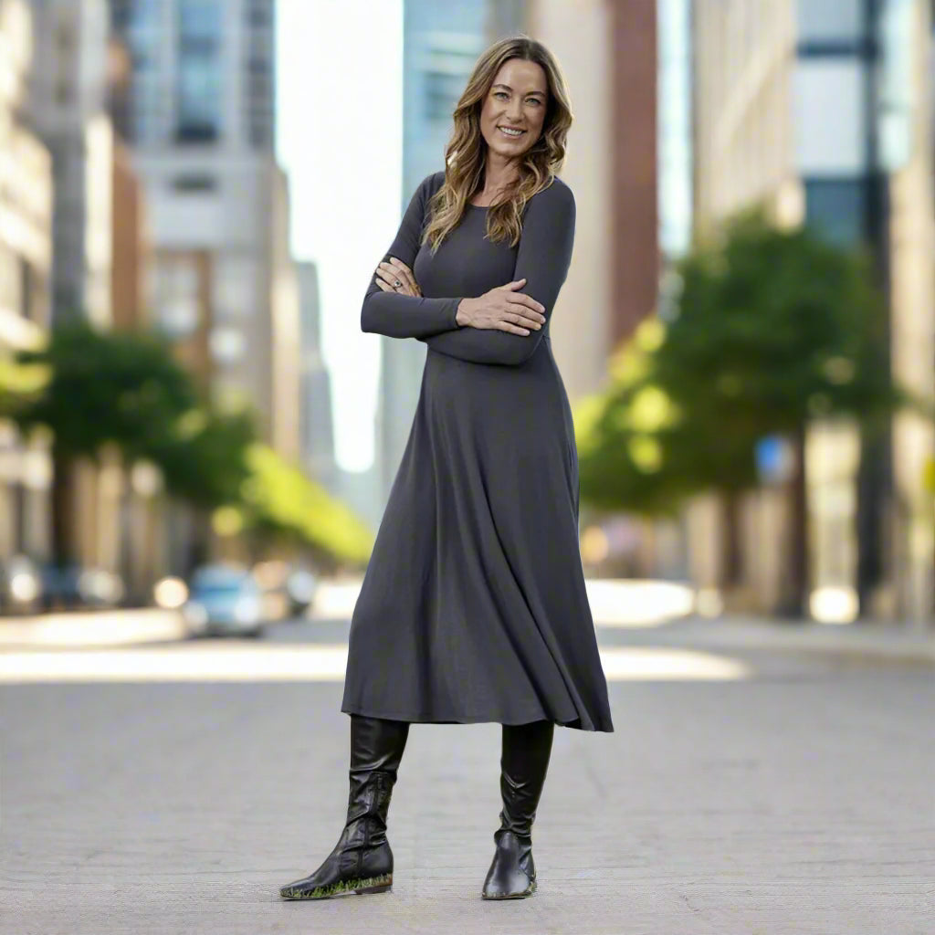 Olivia Ribbed Dress
