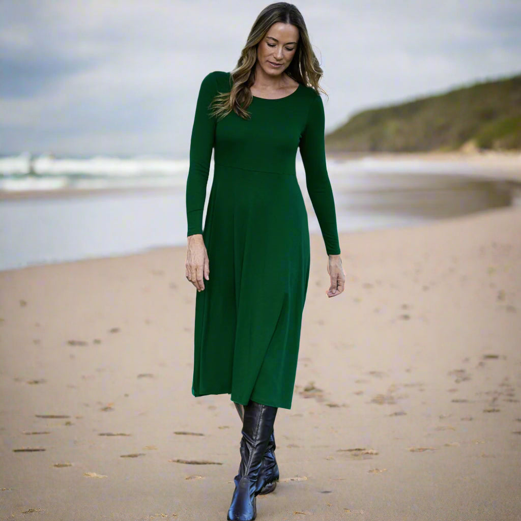 Olivia Ribbed Dress