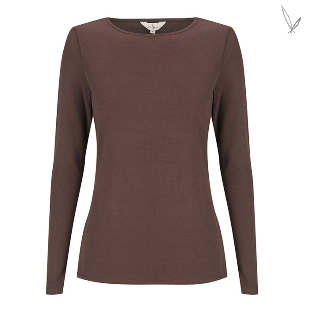 Ribbed Boatneck Top