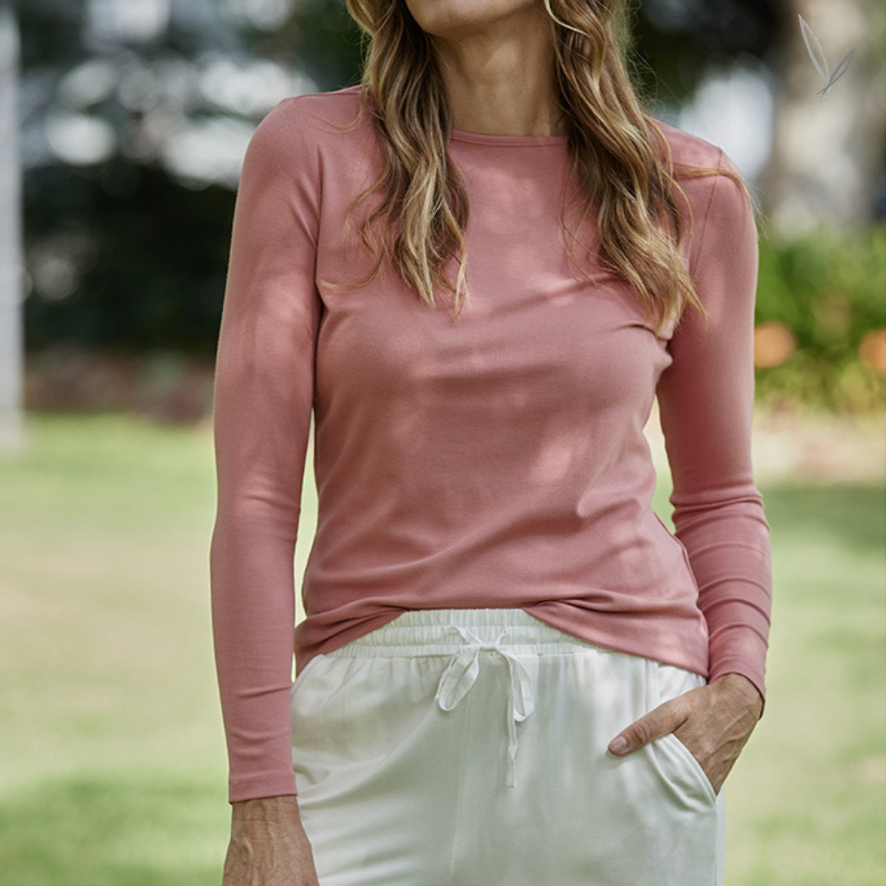 Ribbed Boatneck Top