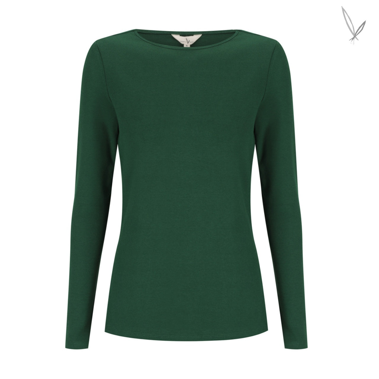 Ribbed Boatneck Top