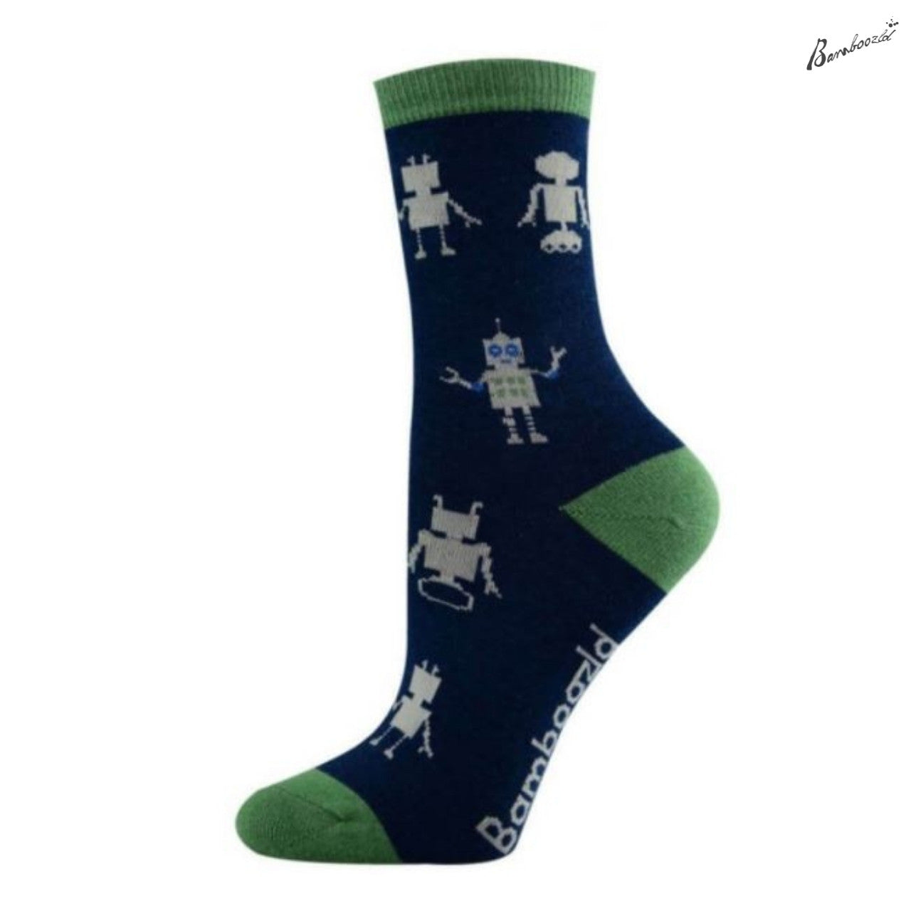 Kid’s "Bamboozld" Socks - Robot