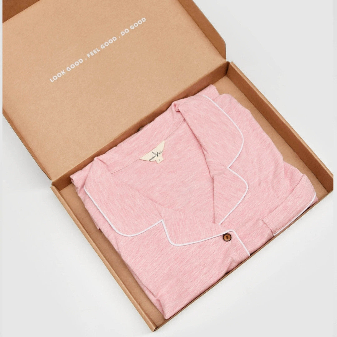 Women's Pyjama Set - Rose