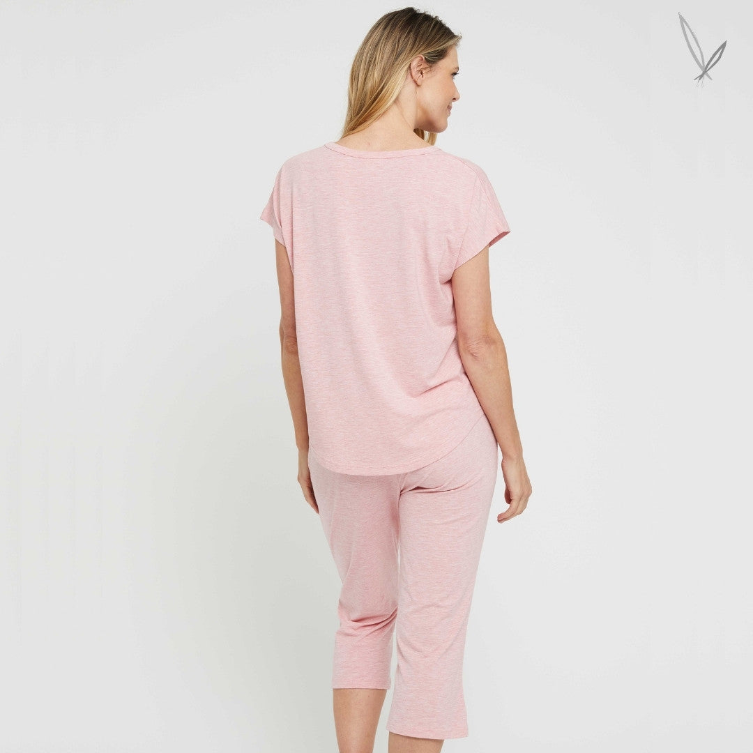 Women's Lounge Tee - Rose