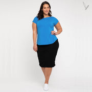Ruched Skirt - Black