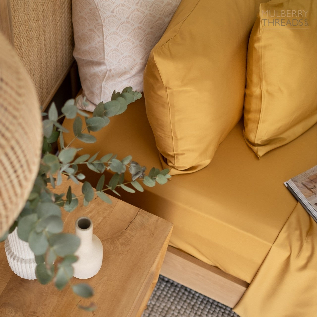 Bamboo Sheet Set - Mustard