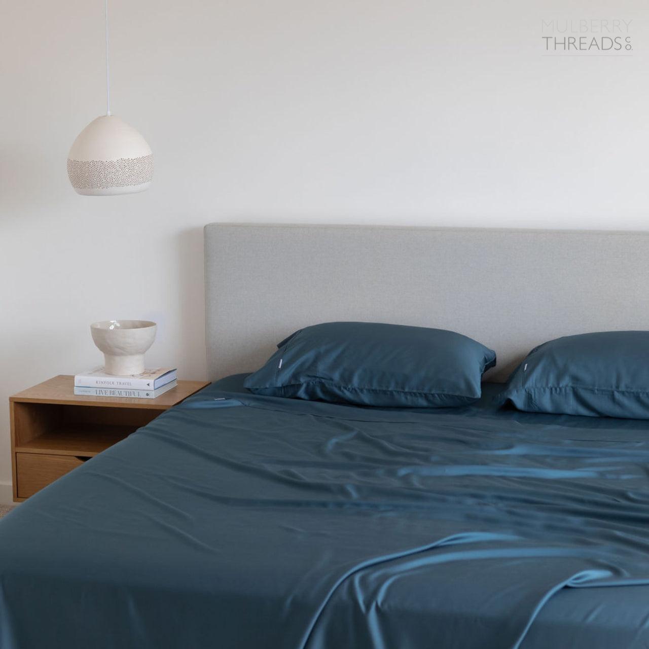 MTCo. Bamboo Sheet Set - Navy | LIMITED