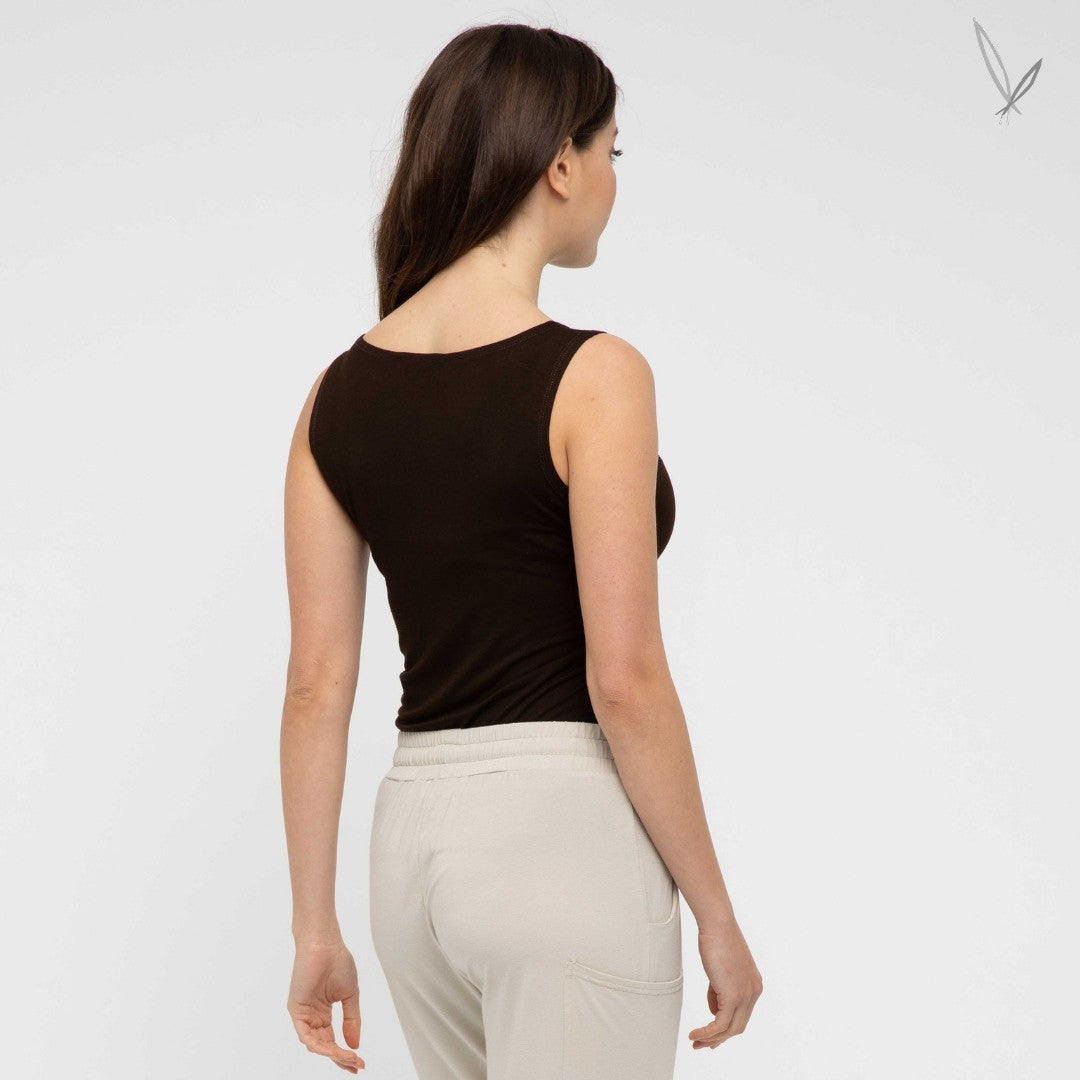 Shell Top - Chocolate