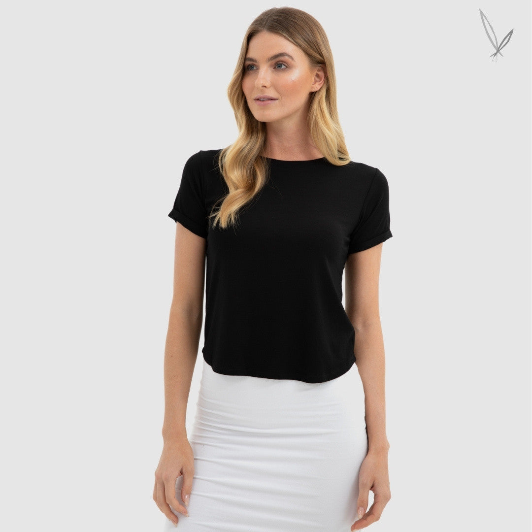 Shorter Tee - Black