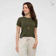 Shorter Tee - Dark Olive