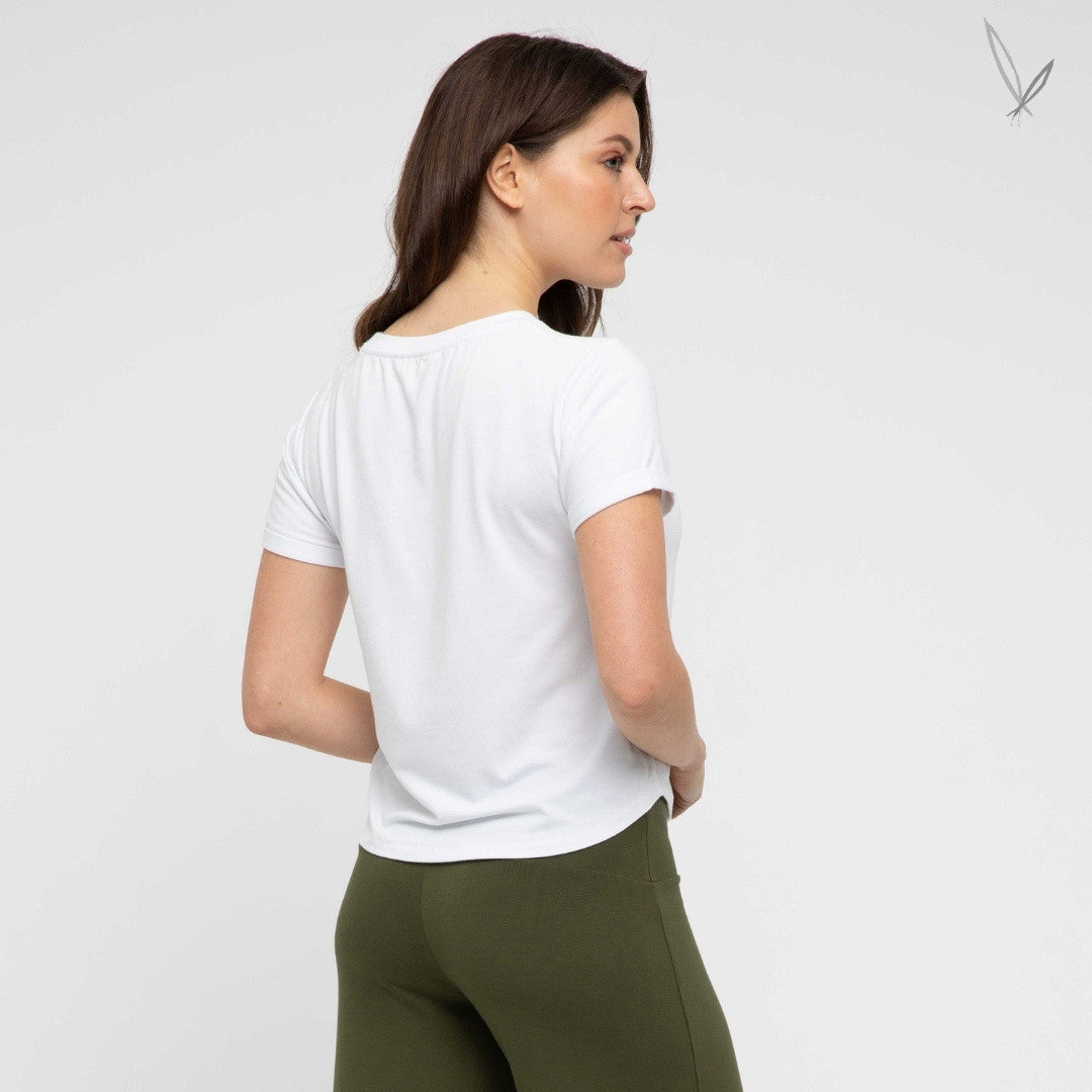 Shorter Tee - White
