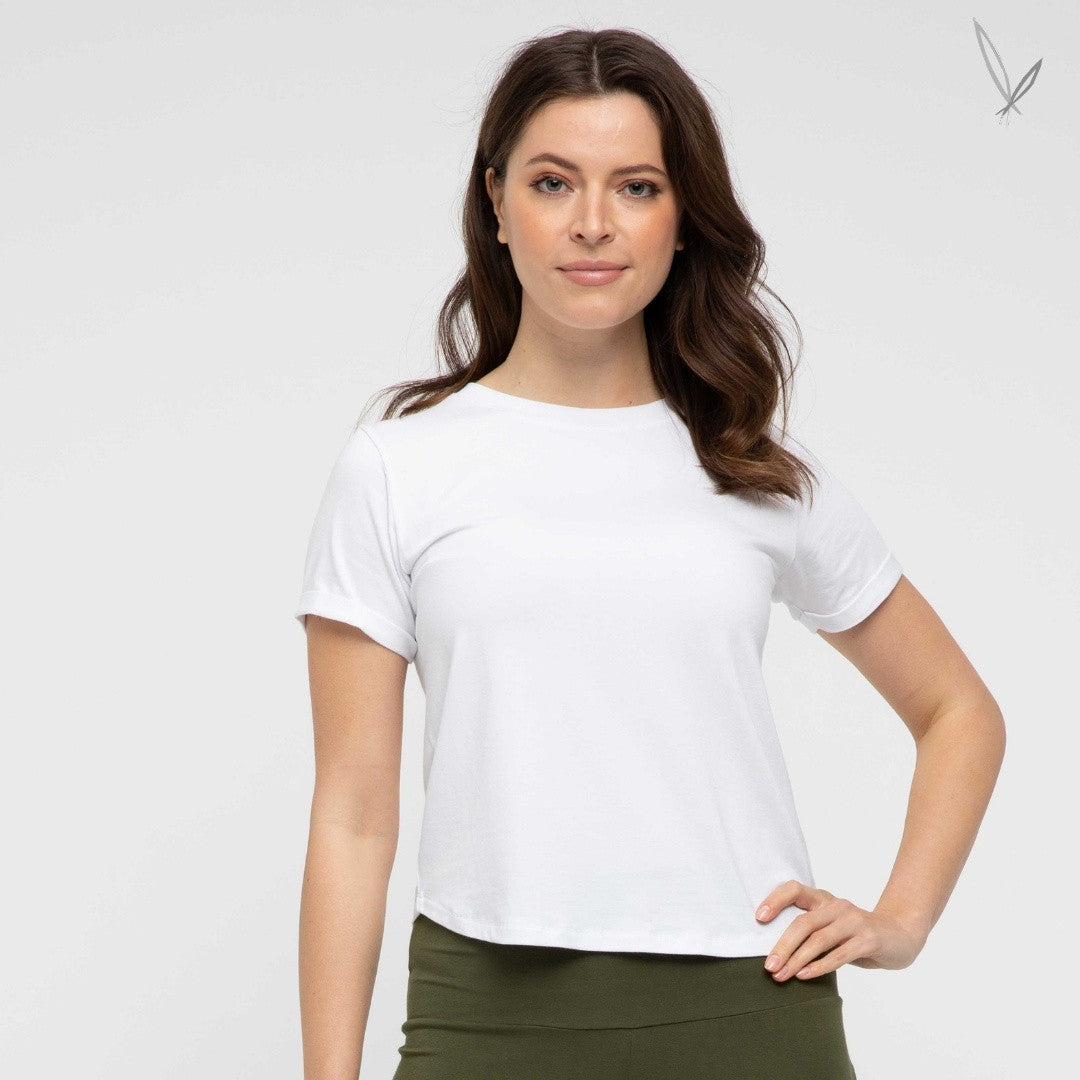 Shorter Tee - White