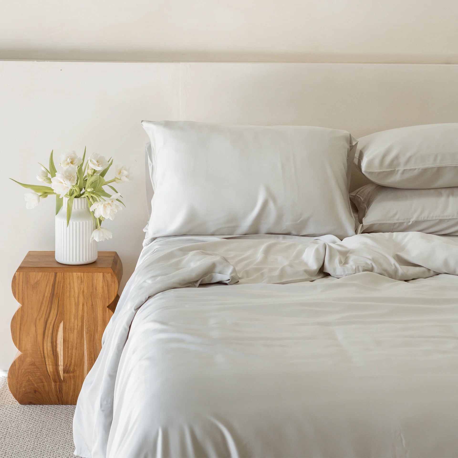 MTCo. Bamboo Quilt Cover - Silver