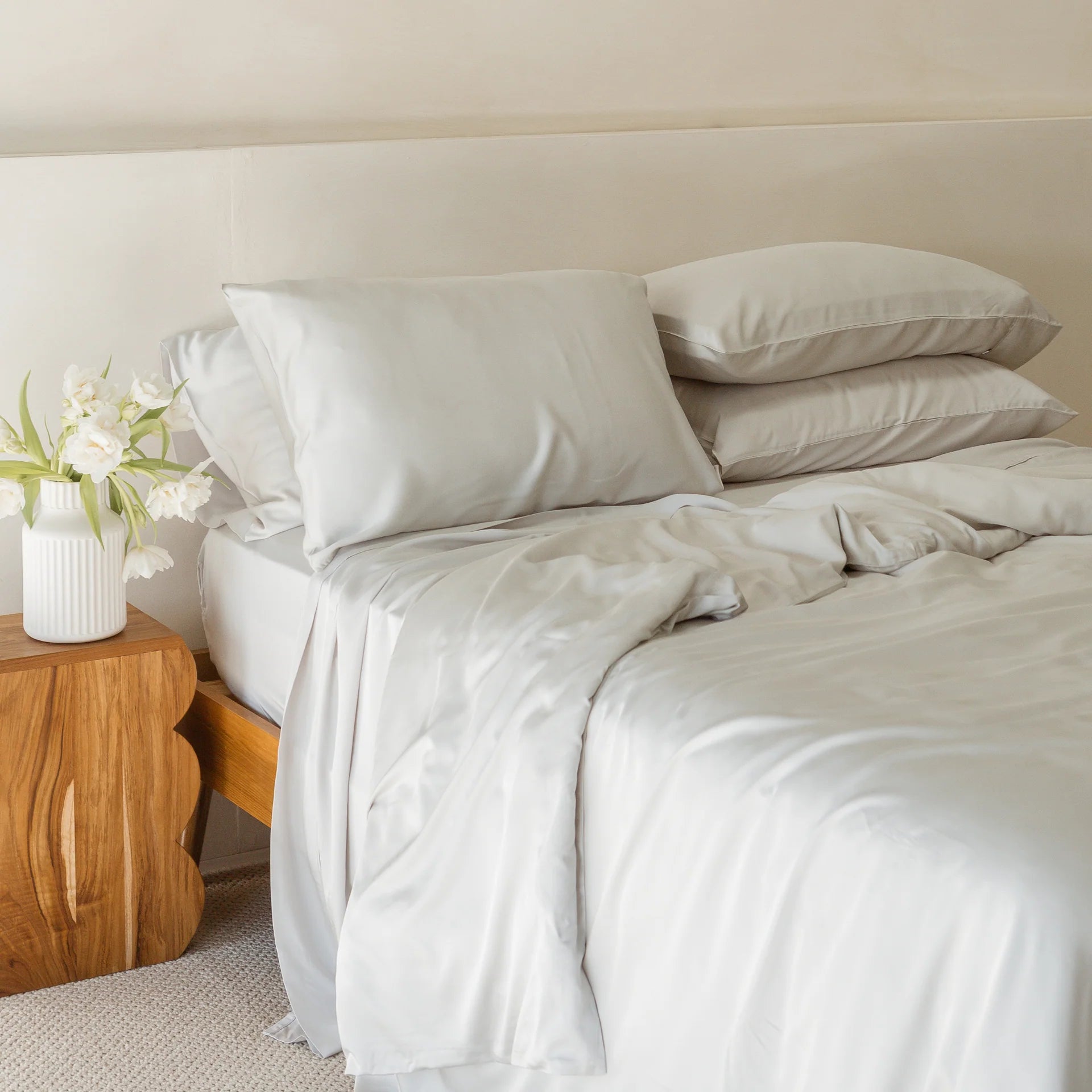 MTCo. Bamboo Quilt Cover - Silver