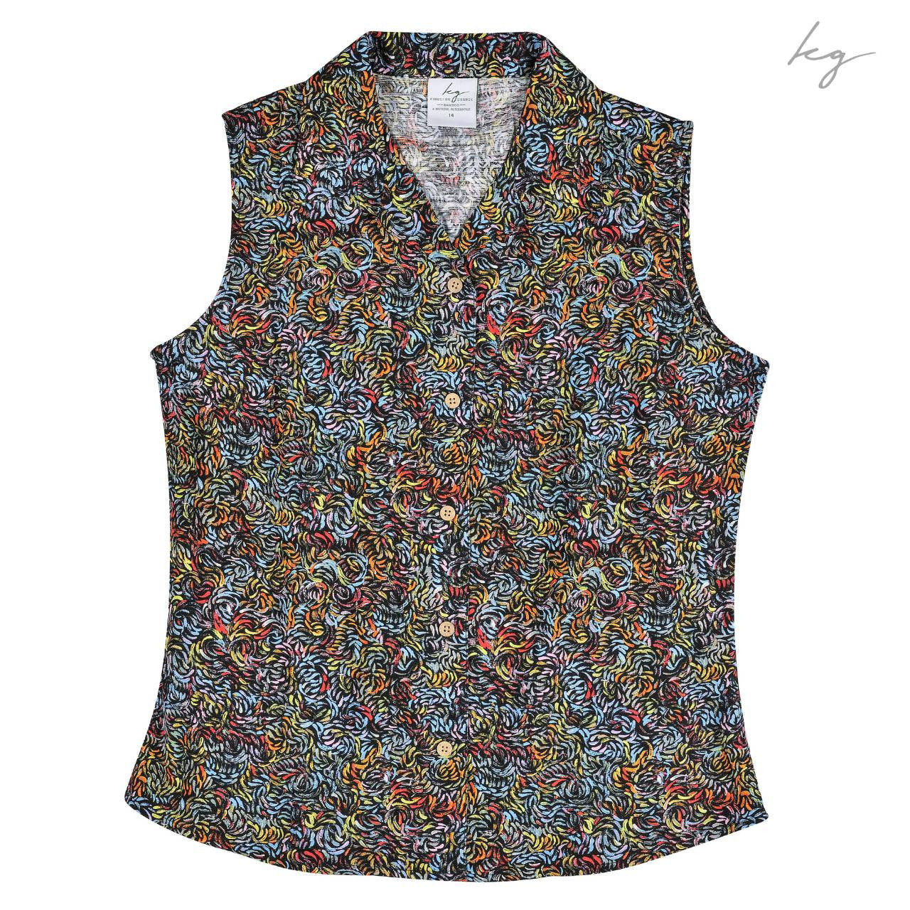 Sleeveless Shirt - Skinny Bush Banana