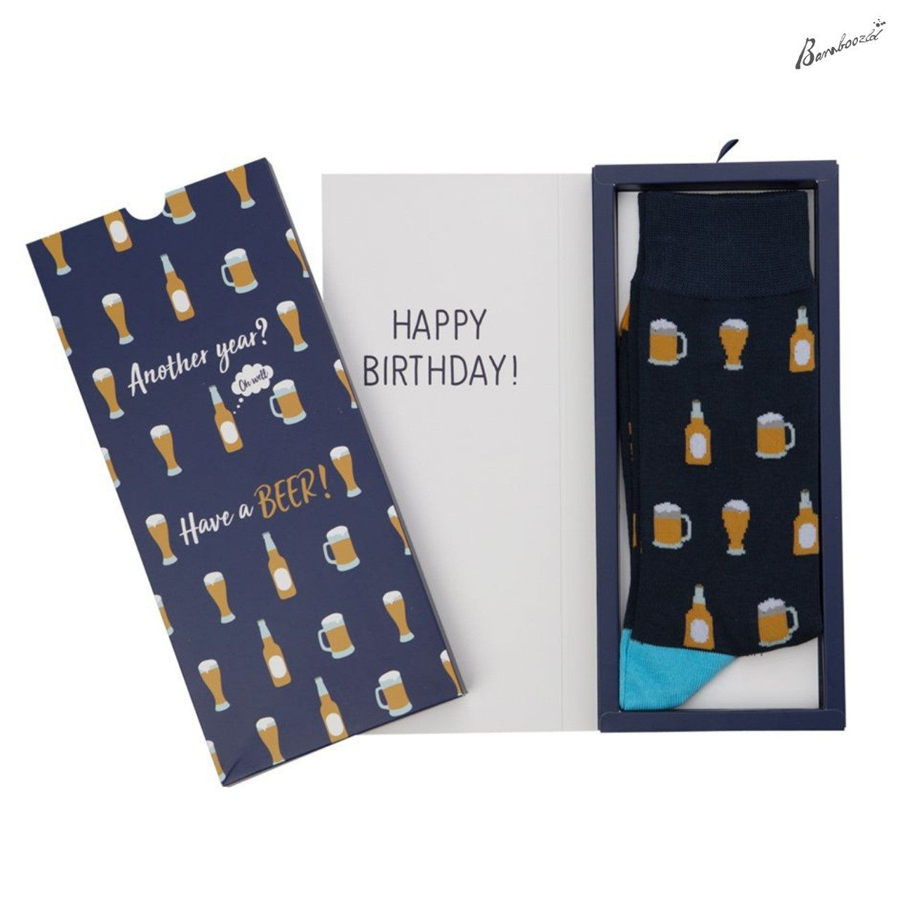 Bamboozld Sock Gift Card - Beer Birthday 