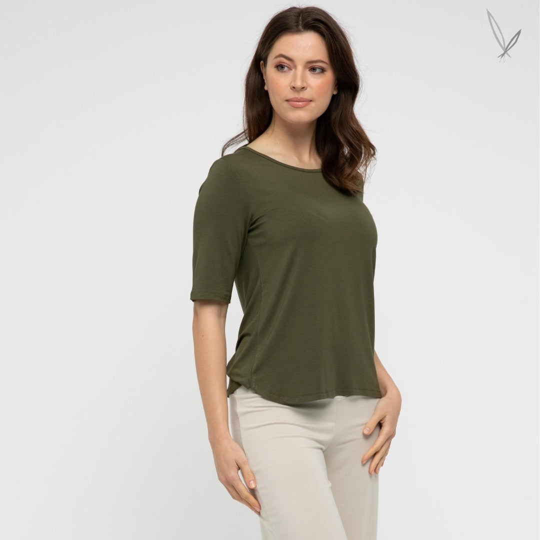 Sophie Top - Dark Olive