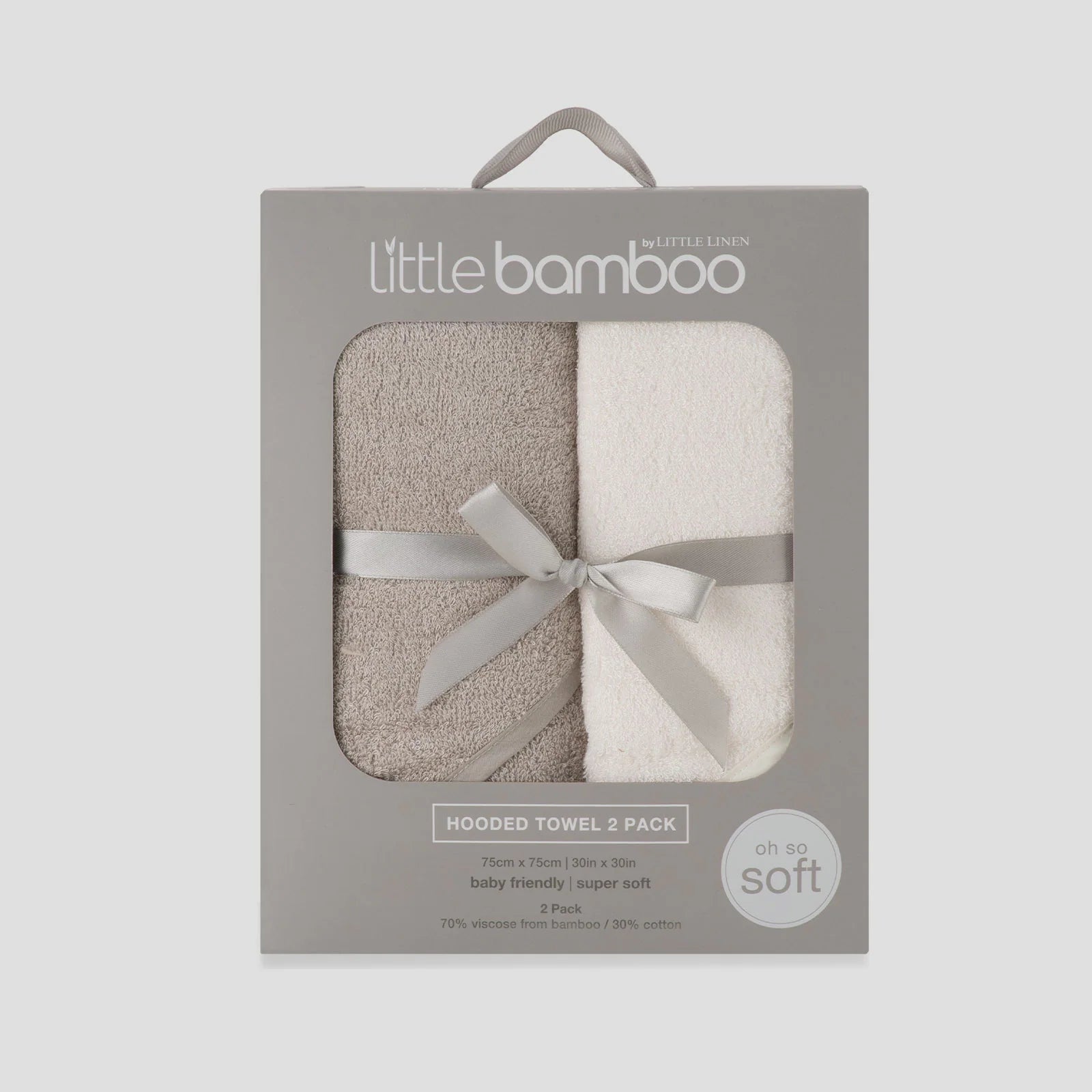 Little Bamboo Baby Hooded Towel | 2-PACK
