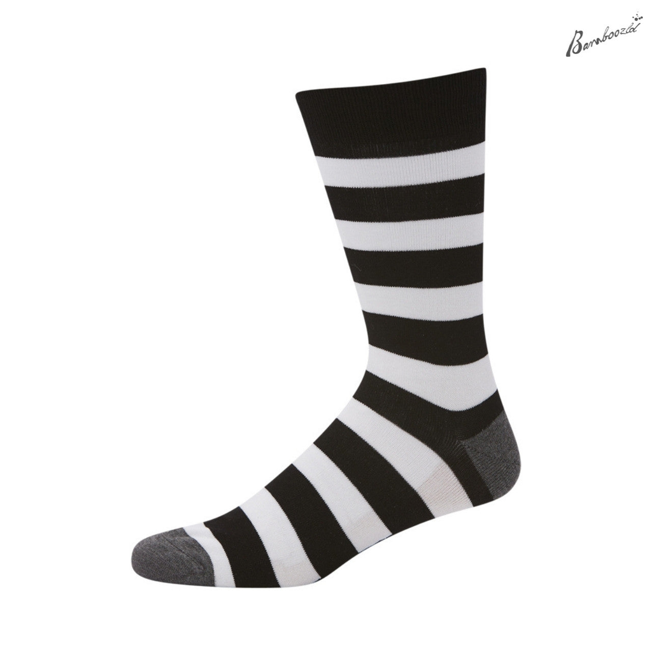 Bamboozld Business Socks - Stripes Black Men's