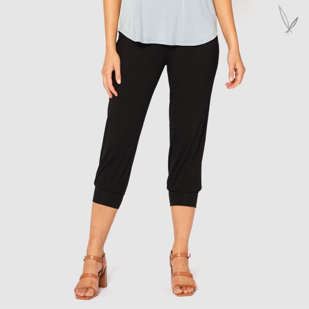 Summer Slouch Pant - Black