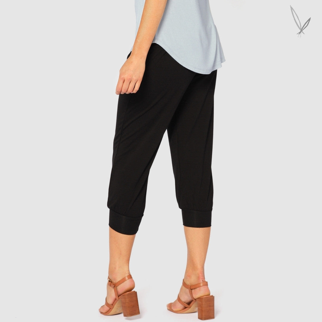 Summer Slouch Pant - Black