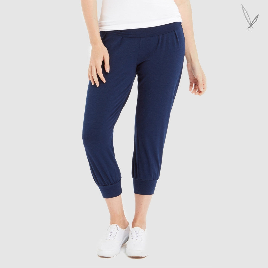 Summer Slouch Pant - Navy