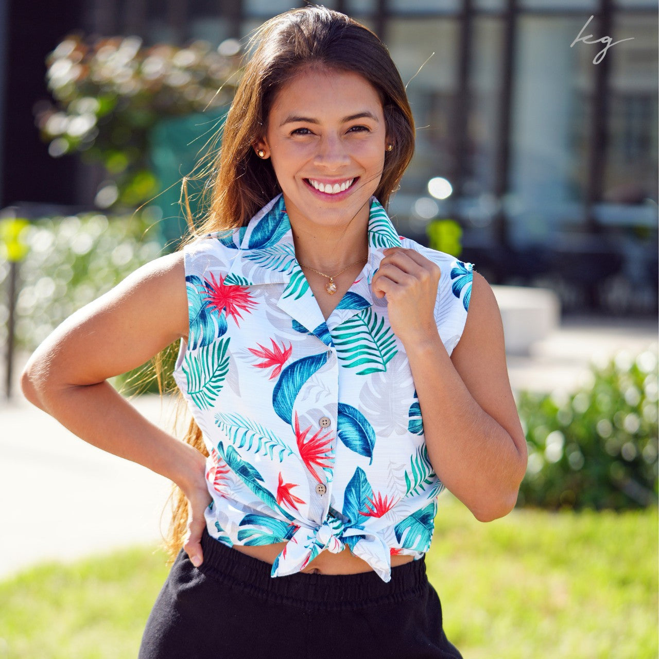 Sleeveless Shirt - Tahiti