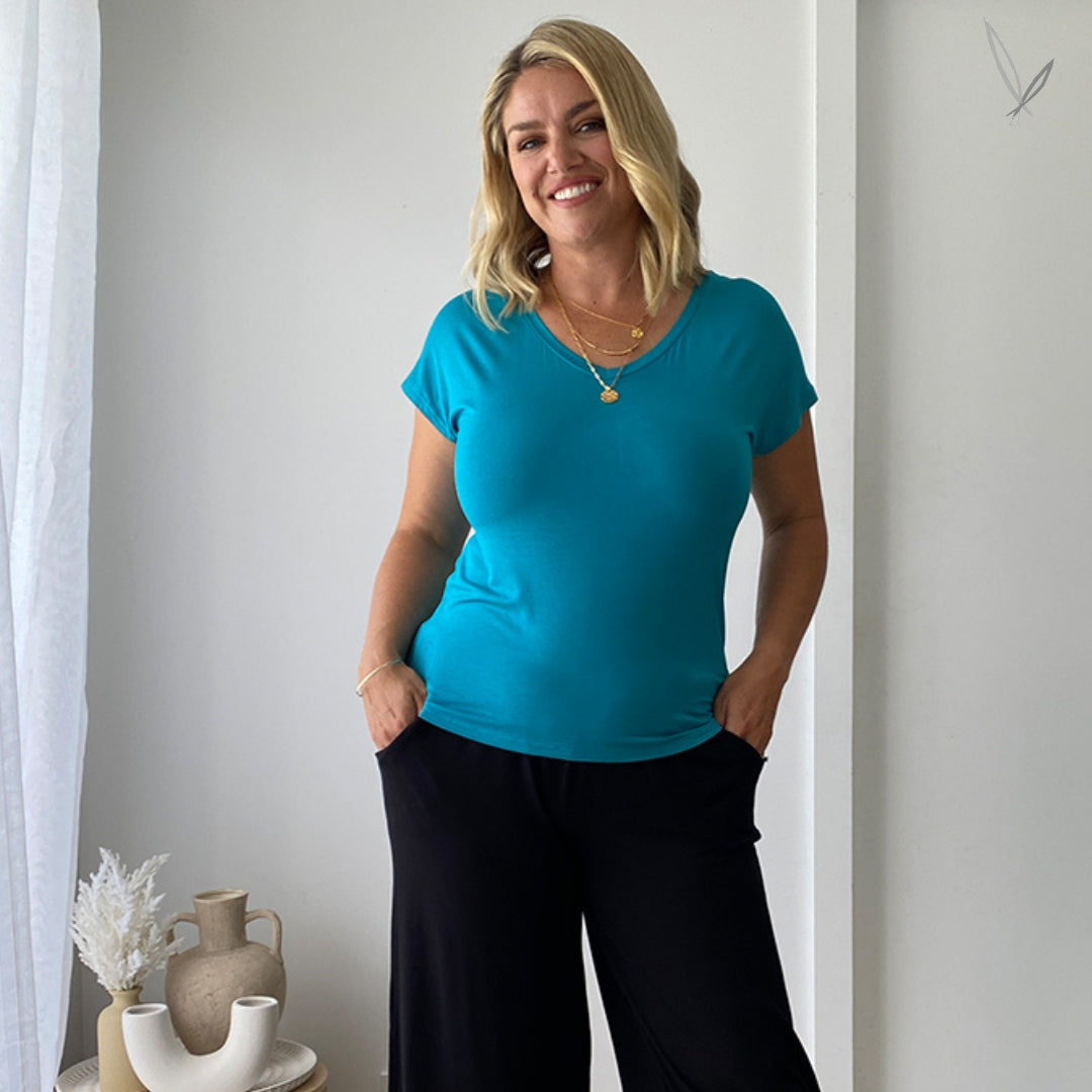 Belle V Neck Tee