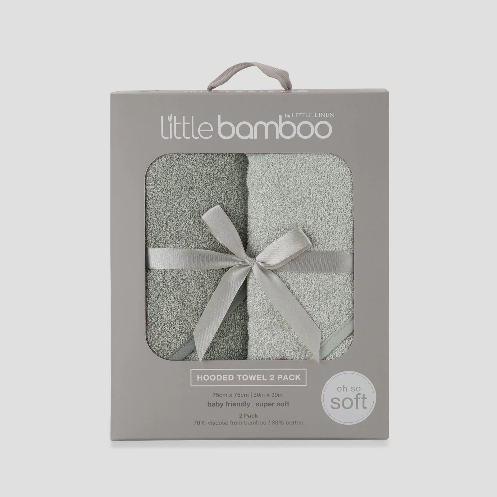 Little Bamboo Baby Hooded Towel | 2-PACK