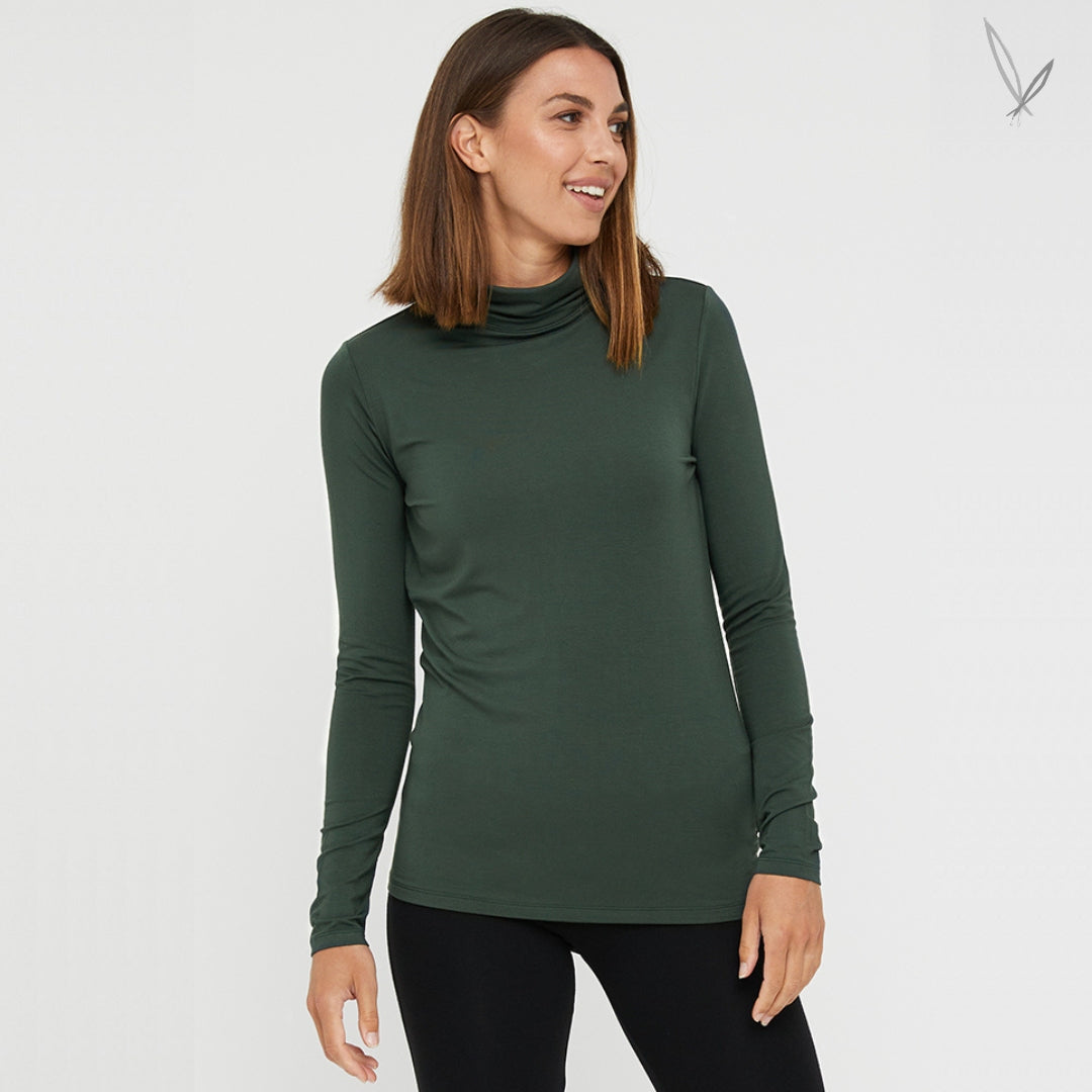 Women's Bamboo Turtle Neck