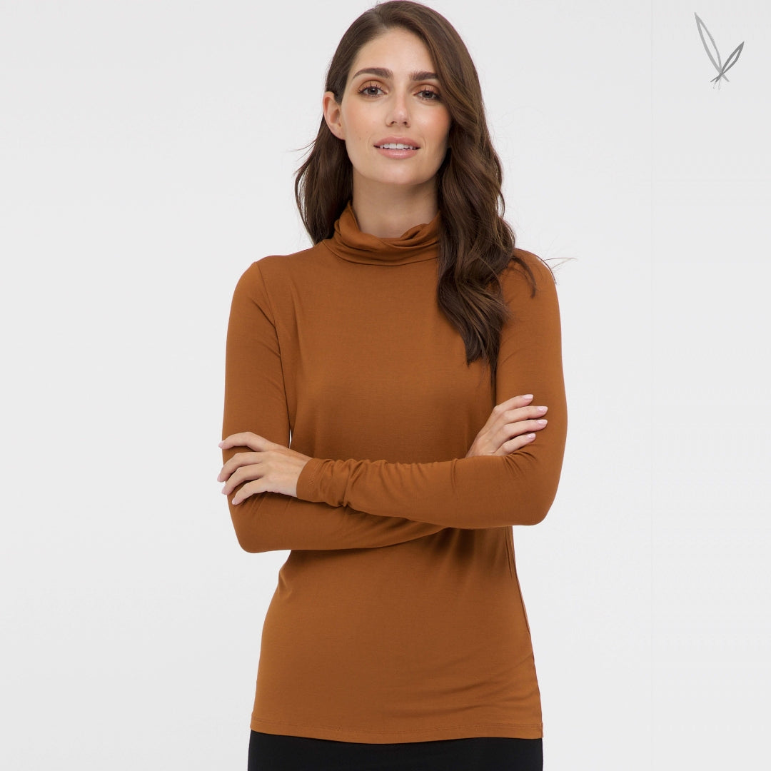 Women's Bamboo Turtle Neck