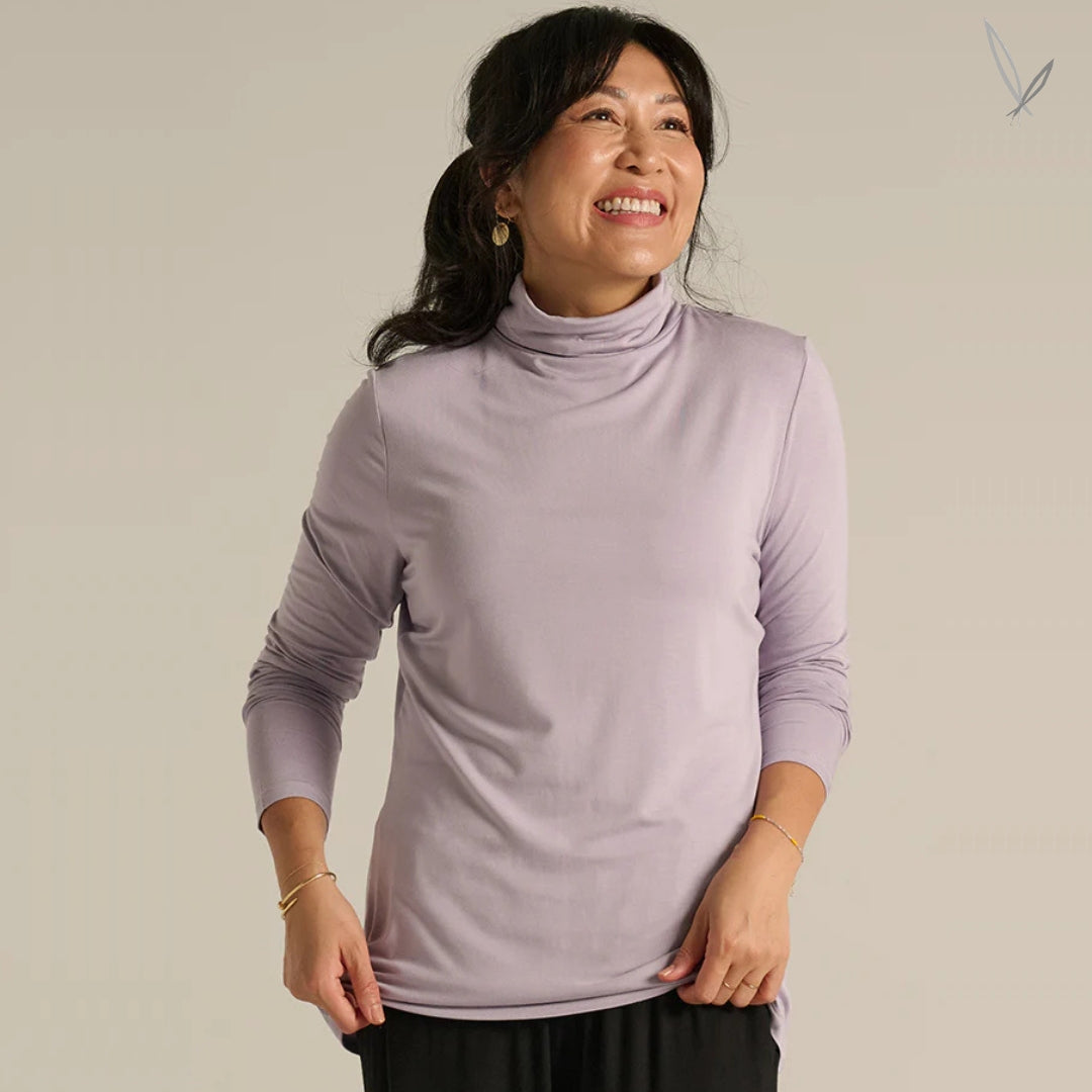 Women's Bamboo Turtle Neck