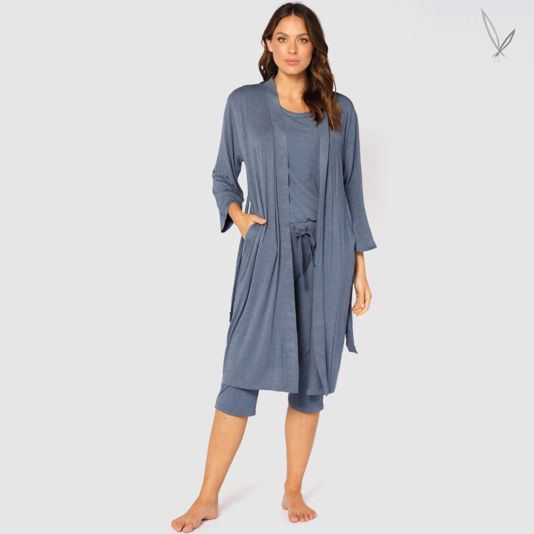 Bamboo Sleepwear Robe - Twilight