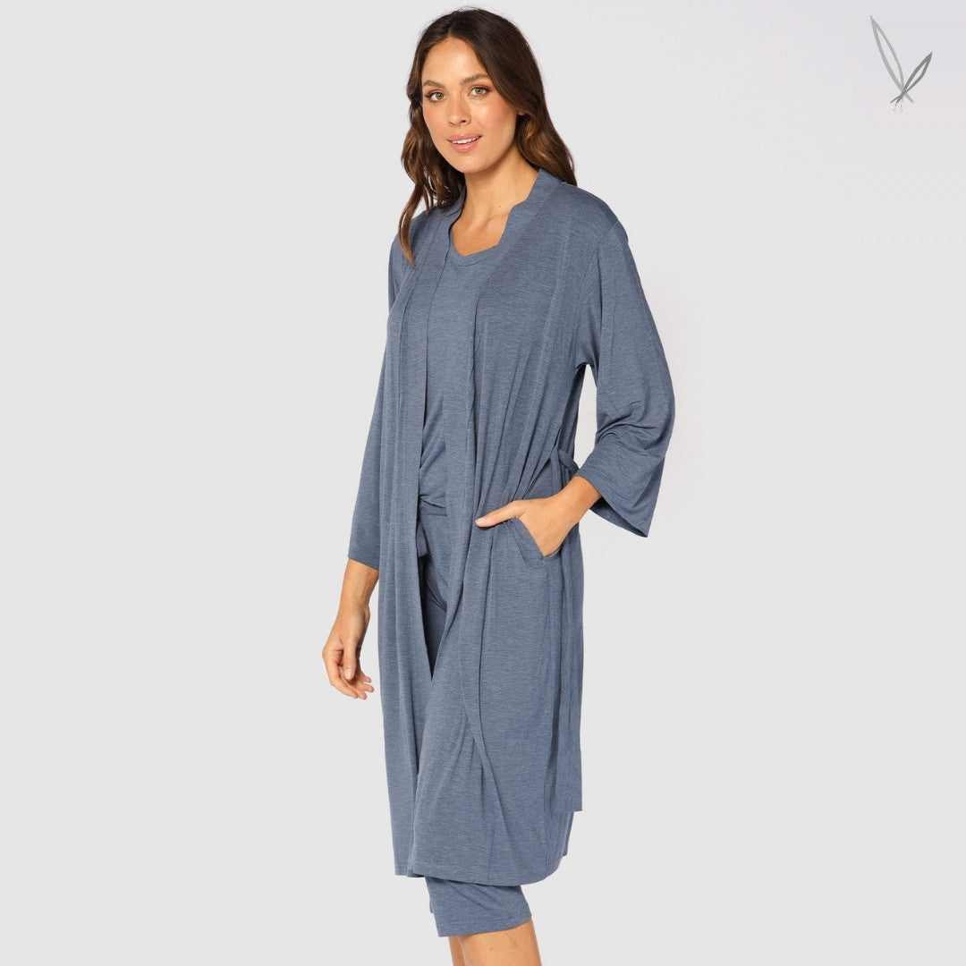 Bamboo Sleepwear Robe - Twilight