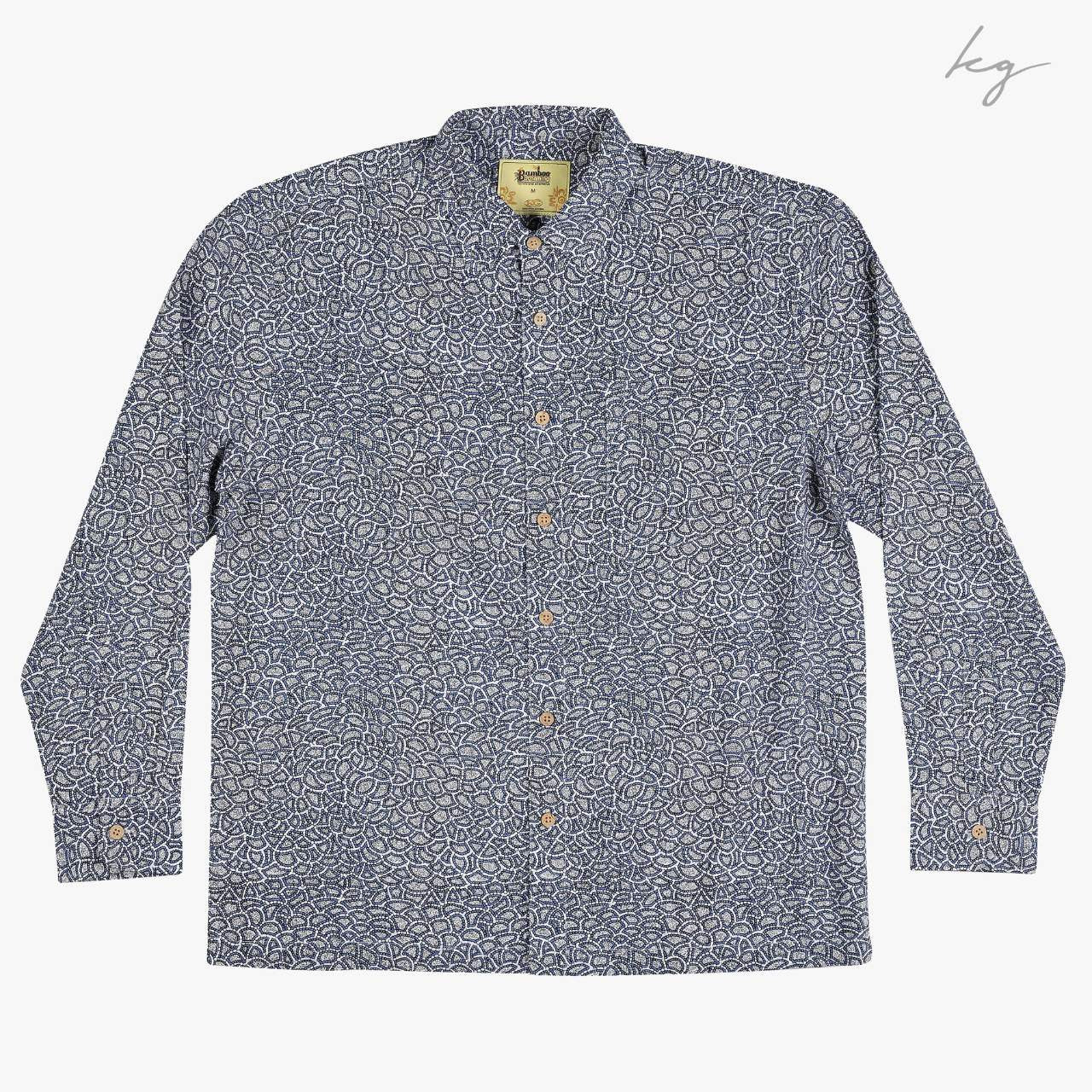 Men's Long Sleeve Shirt - Warntungurru 
