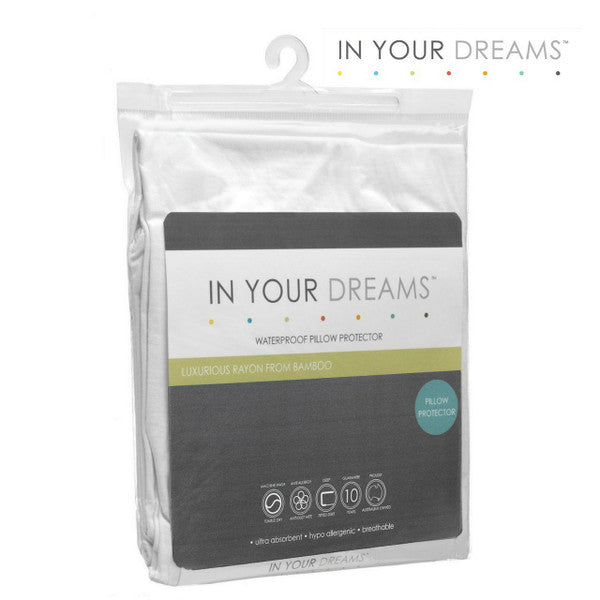 Bamboo Pillow Protector - Breathable & Waterproof