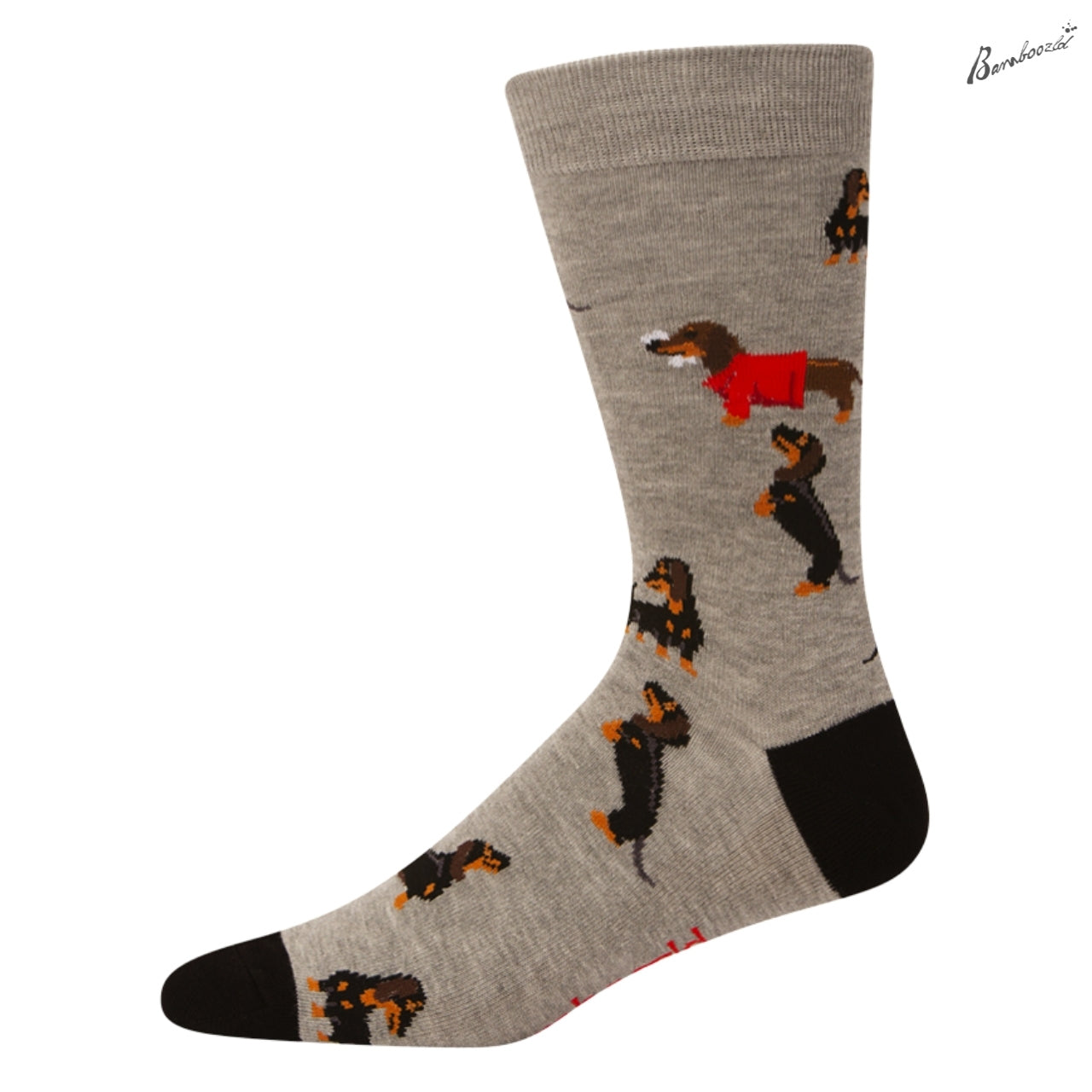 Bamboo Crew Sock - Weiner Grey