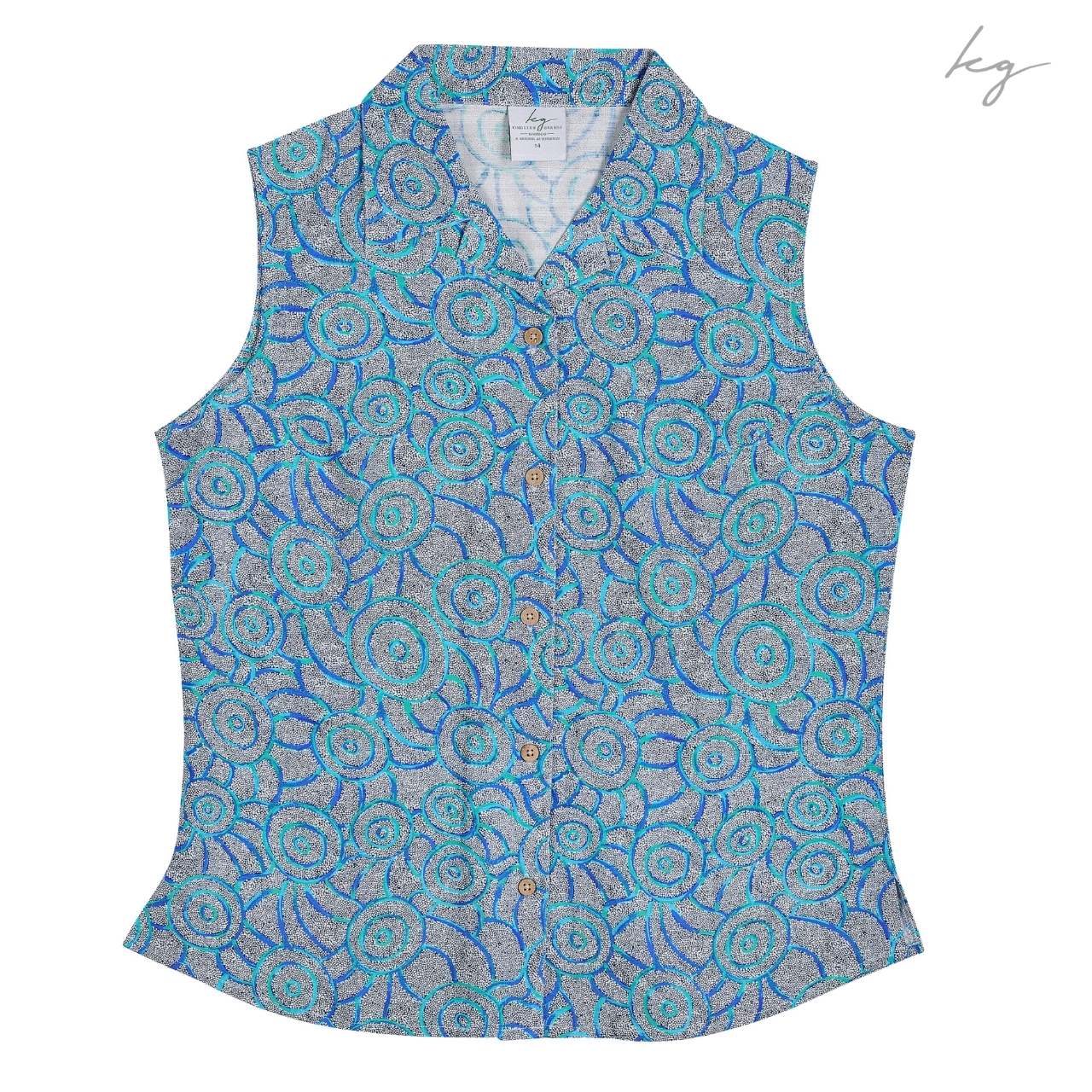 Women's Bamboo Fibre Sleeveless Shirt