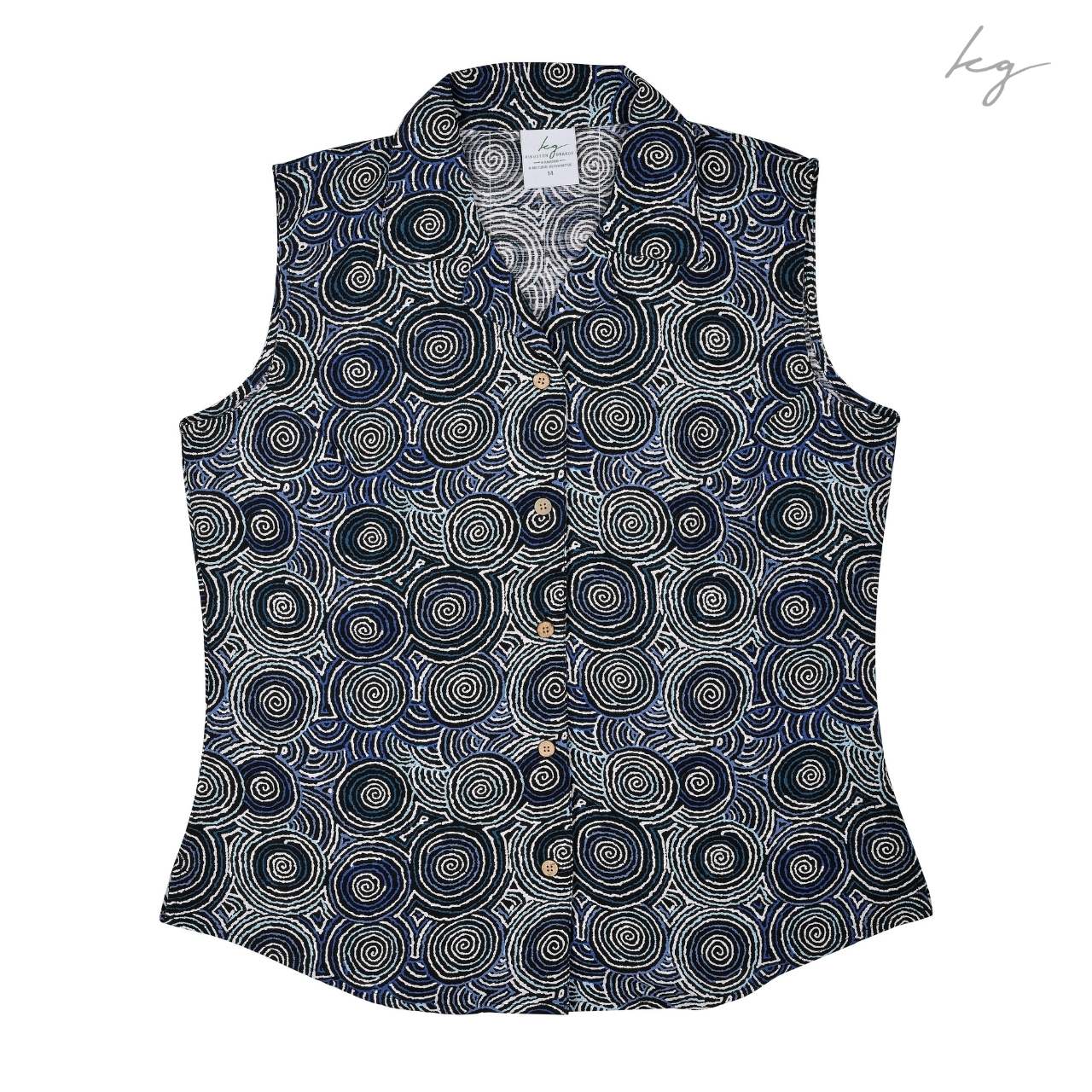 Women's Bamboo Fibre Sleeveless Shirt