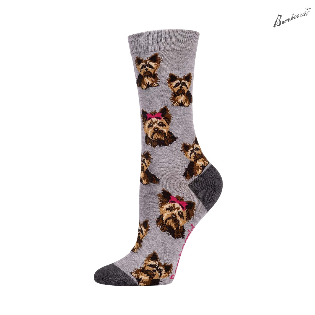 Bamboo Crew Sock - Yorkie