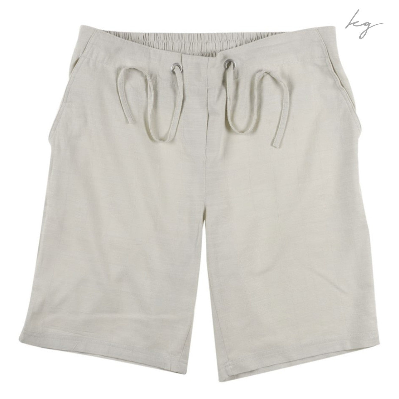 Womens Beach Shorts - Bone