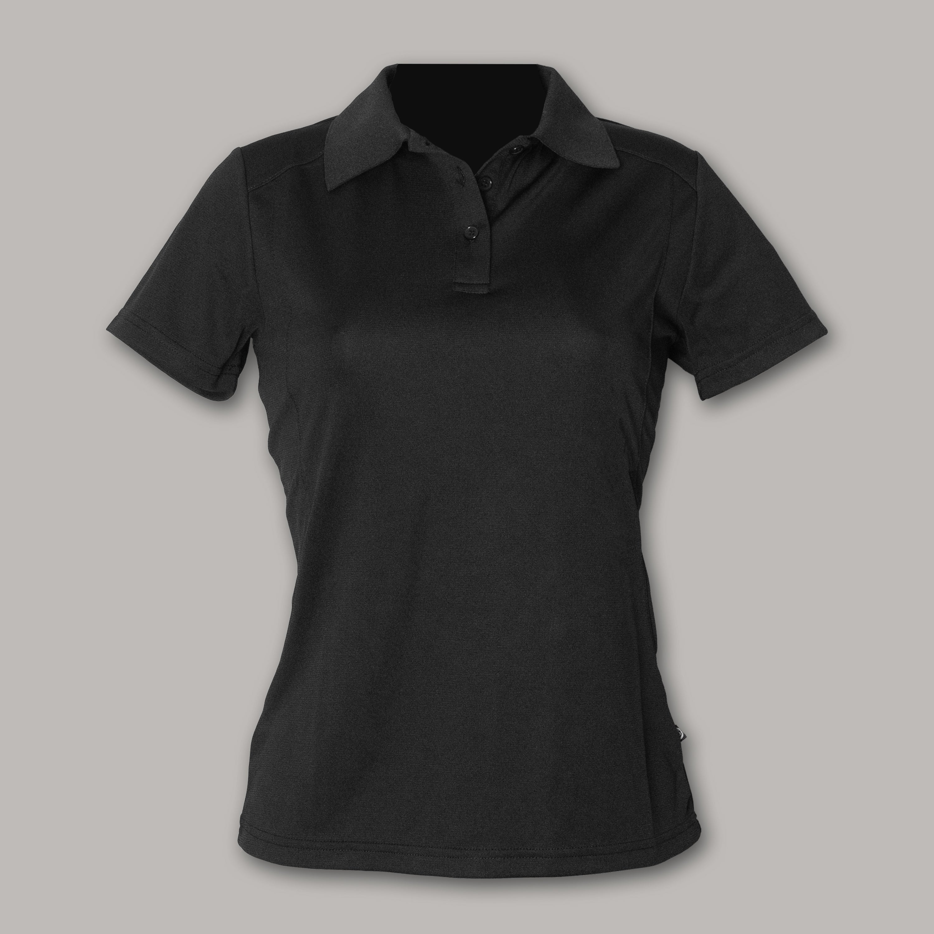 Women's Bamboo Polo Shirt | Charcoal Blend