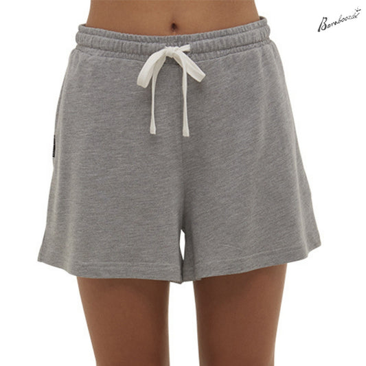 Women's Bamboo Jersey Sleep Shorts - Grey